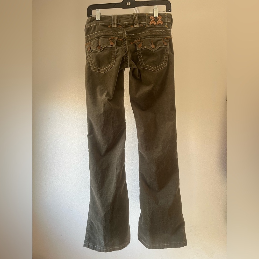 Twill twenty two velvet pants - Picture 6 of 11